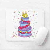 Geburtstags-Kuchen Mousepad (Mit Mouse)