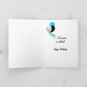 Geburtstags-Kuchen-Spaß Karte (Innenseite)