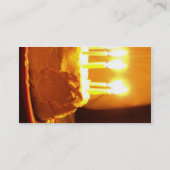 Geburtstags-Kuchen-Visitenkarten Visitenkarte (Rückseite)