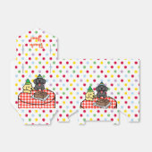 Geburtstags-Labrador Welppies Gefälligkeitsbox Geschenkschachtel (Ungefaltet)