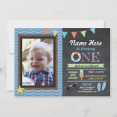 Geburtstags-laden erstes einladung (Vorderseite)