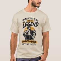 Geburtstags-Legende-T-Shirt für Männer – Ein Jahr