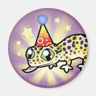 Geburtstags-LeopardGecko Magnet