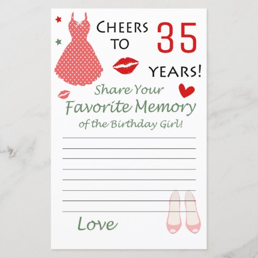 Geburtstags-Lieblingsgedächtnis der Geburtstagskar (Vorderseite)