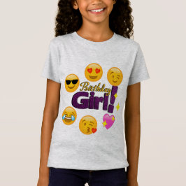 Geburtstags-Mädchen (emojis) T-Shirt
