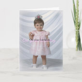 Geburtstags-Mädchen Karte (Vorderseite)