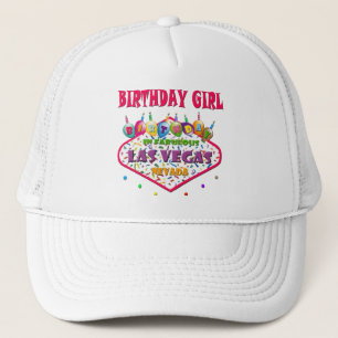 GEBURTSTAGS-MÄDCHEN Las Vegas-HUT Truckerkappe