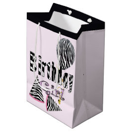 Geburtstags-Mädchen Mittlere Geschenktüte