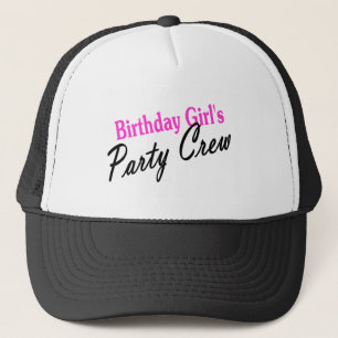 Geburtstags-Mädchen-Party-Crew Truckerkappe