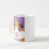 Geburtstags-Meerschweinchen Kaffeetasse (Vorderseite Links)