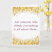 Geburtstags Monat Grußkarte Karte (Gelbe Blume)