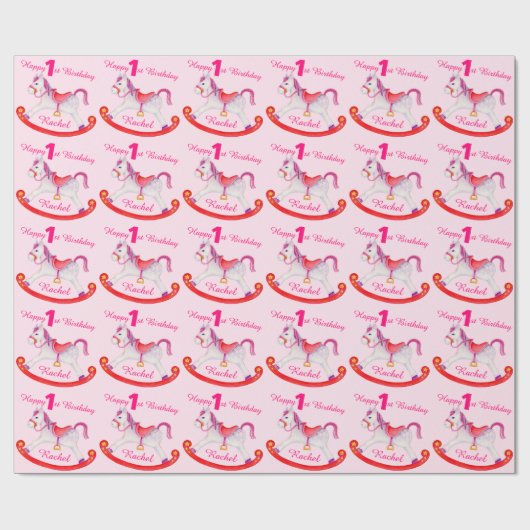 Geburtstags-Musterverpackung des Geschenkpapier (Flach)