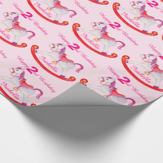 Geburtstags-Musterverpackung des Geschenkpapier (Ecke)