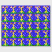 Geburtstags-oder Geschenkpapier (Flach)