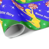 Geburtstags-oder Geschenkpapier (Rolleneckpunkt)