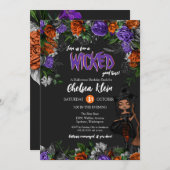 Geburtstags- oder Kostümbein-Party Einladung (Vorne/Hinten)