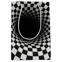 Geburtstags-Optische Täuschung Schwarzes Loch