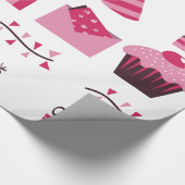 Geburtstags-Packpapier Geschenkpapier (Ecke)