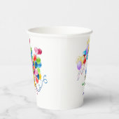Geburtstags-Papier-Cup Pappbecher (Rechts)