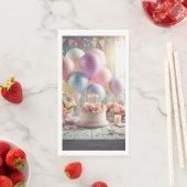 Geburtstags-Papier Handtücher Serviette (Beispiel)