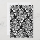 Geburtstags-Party der Einladung (Rückseite)