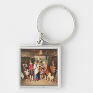 Geburtstags-Party des Babys Schlüsselanhänger