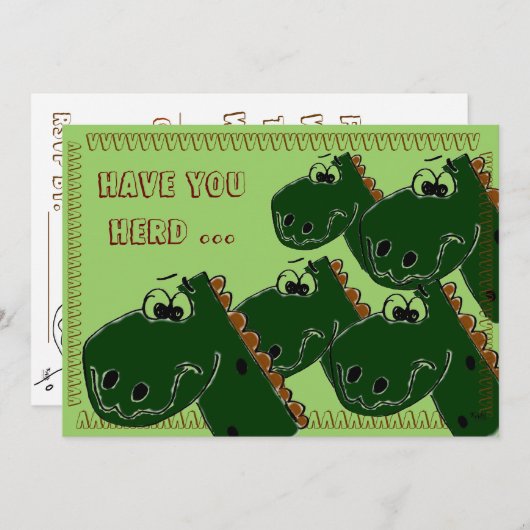 Geburtstags-Party Einladung (Vorne/Hinten)