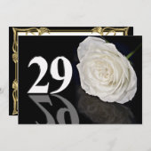 Geburtstags-Party Einladung 29 Jahre alt (Vorne/Hinten)