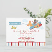 Geburtstags-Party Einladung des (Stehend Vorderseite)