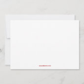 Geburtstags-Party Einladung des (Rückseite)