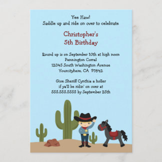 Geburtstags-Party Einladung des