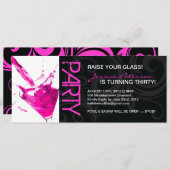 GEBURTSTAGS-PARTY EINLADUNGEN (Vorne/Hinten)