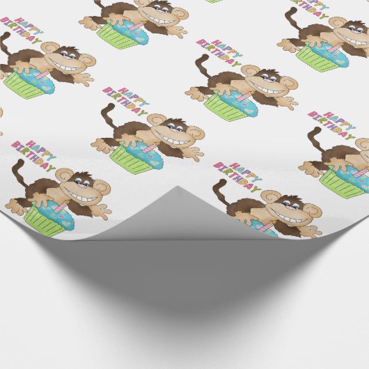 Geburtstags-Party Geschenkpapier (Ecke)