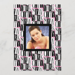 Geburtstags-Party in der New- York Einladung