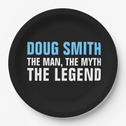 Geburtstags-Party-Papier-Teller Pappteller (Vorderseite)