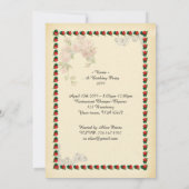 Geburtstags-Partyfrau irgendein Alter, Gatsby, Einladung (Rückseite)