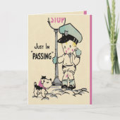 Geburtstags-Polizei kardiert Karte (Vorderseite)