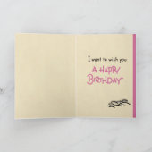 Geburtstags-Polizei kardiert Karte (Innenseite)