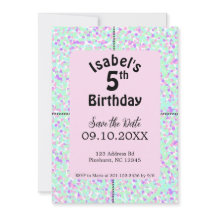 Geburtstags-Polka-Punkt-Initiation für Mädchen