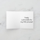 Geburtstags-Prinzessin Karte (Innenseite)