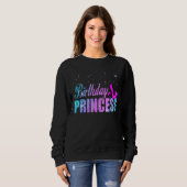 Geburtstags-Prinzessin-Tochter oder Geburtstagspar Sweatshirt (Vorne ganz)