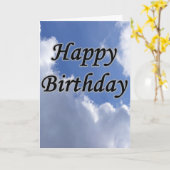 Geburtstags-Psalm 118-24 Karte (Gelbe Blume)