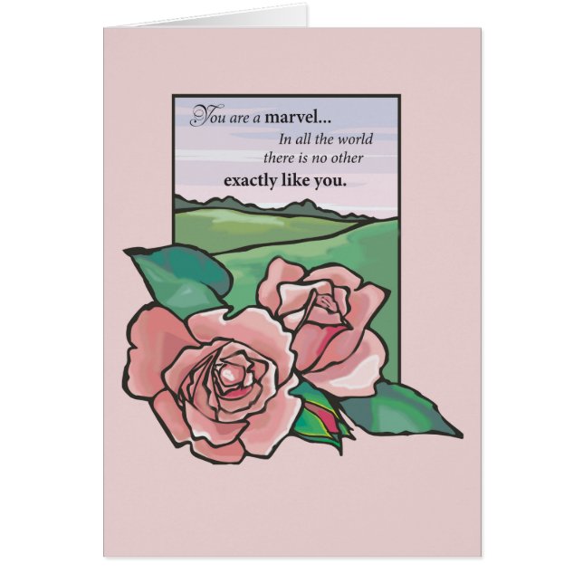 Geburtstags-Rose Marvel (Vorne)