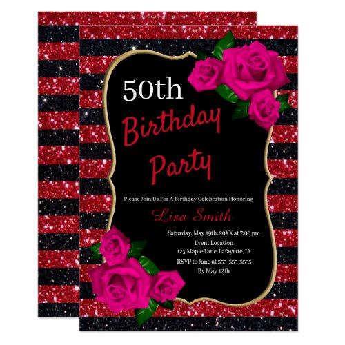 Elegante Einladungen Zum 40 Geburtstag Meine Einladungskarten De