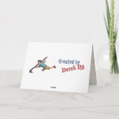 Geburtstags-Rum-Kuchen Karte (Rückseite)