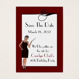 Geburtstags-Save the Date Karten