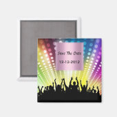 Geburtstags-Save-the-Date-Magnet Magnet (Vorderseite/Rückseite)