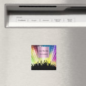 Geburtstags-Save-the-Date-Magnet Magnet (In Situ (Geschirrspüler))