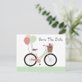 Geburtstags-Save-The-Date-Postkarte Postkarte (Stehend Vorderseite)