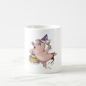 Geburtstags-Schweinepartying Kaffeetasse